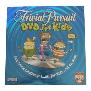 Trivial Pursuit DVD for Kids, board game, Brand New & Sealed ages 8-12